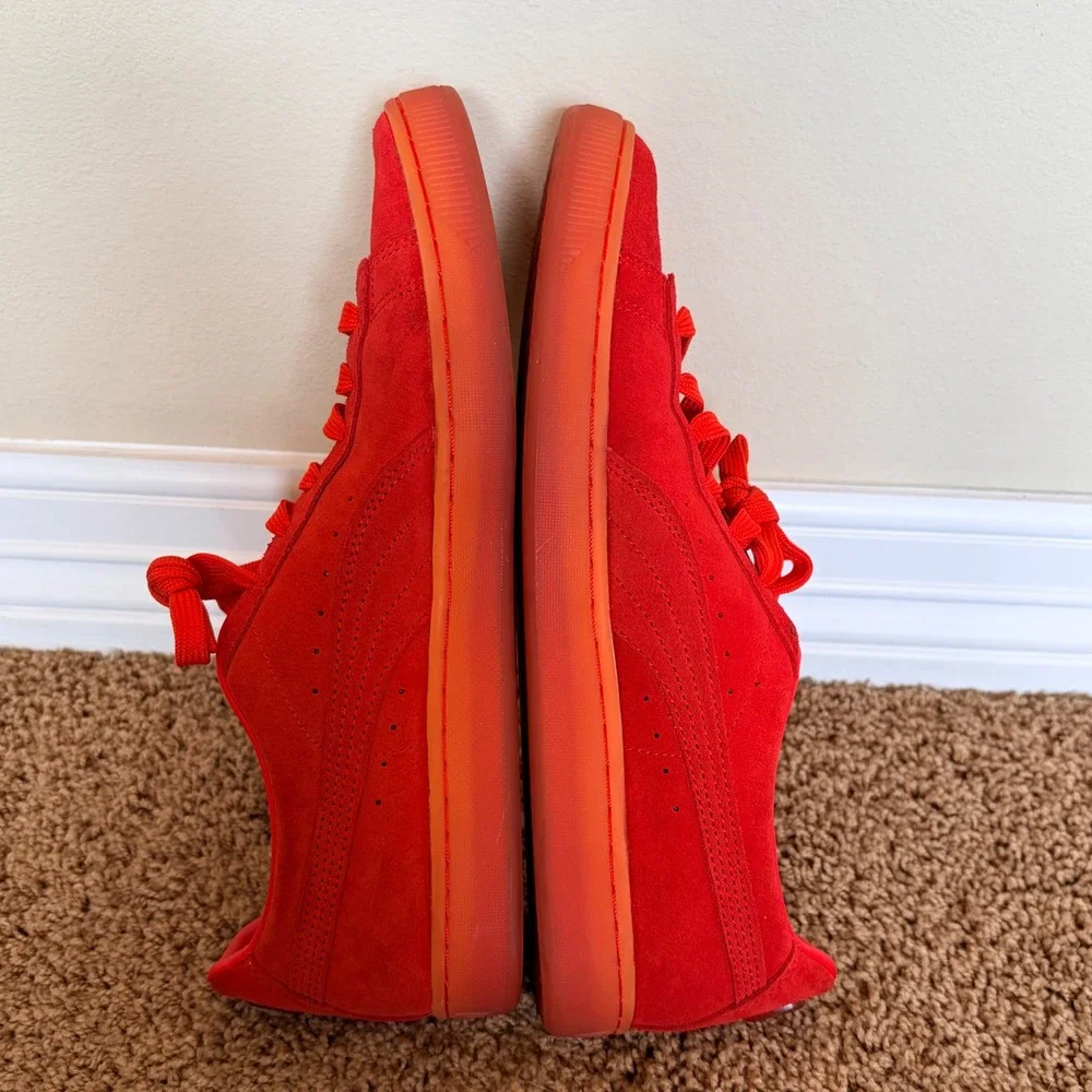 PUMA x Haribo Red Poppy Suede Classic Lace Up Sneakers Casual Shoes Mens US 10